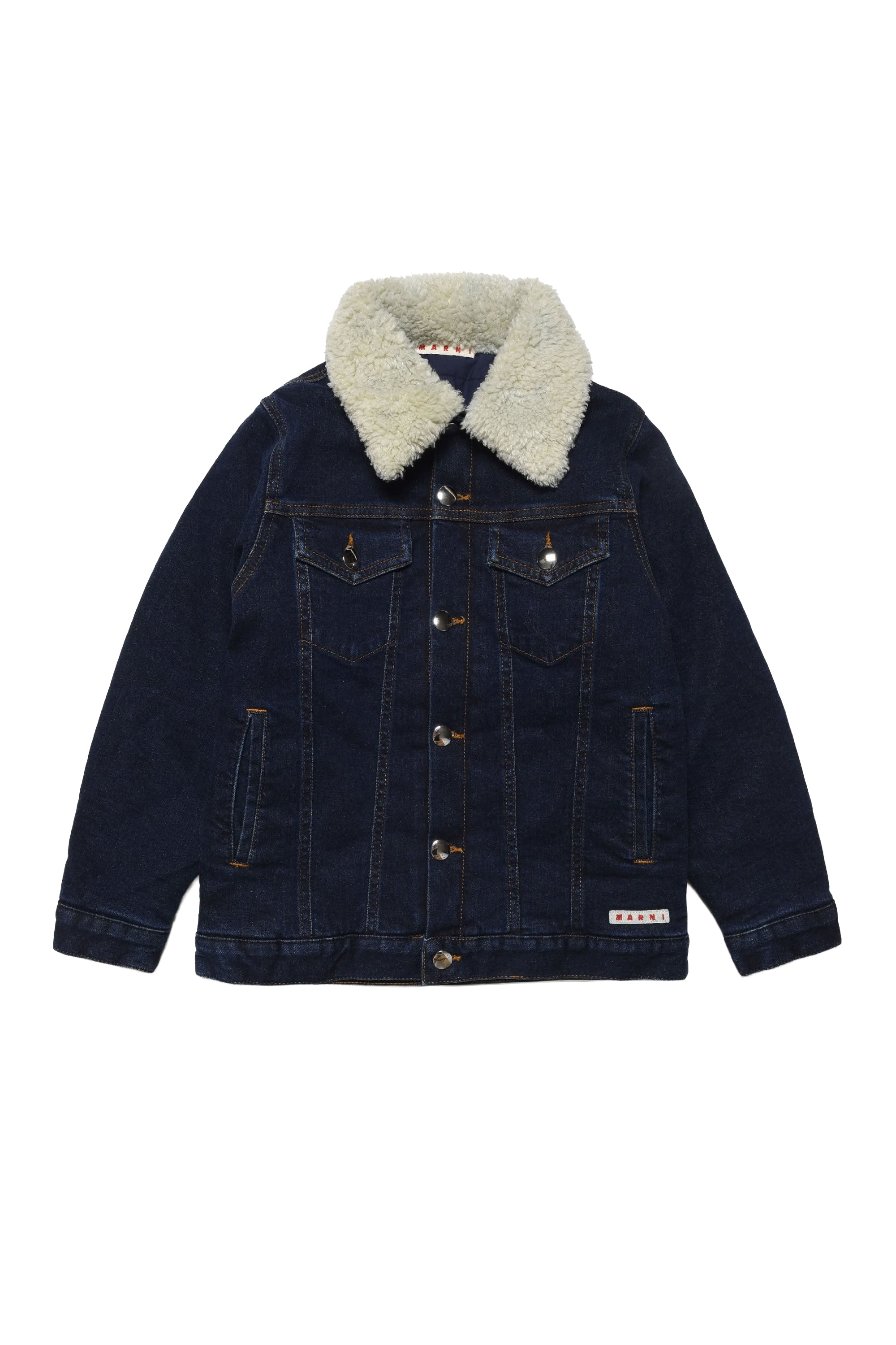 Veste avec poches en denim - Denim