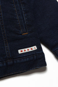 Jacket with denim pockets - Denim