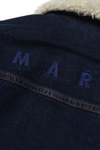 Jacket with denim pockets - Denim