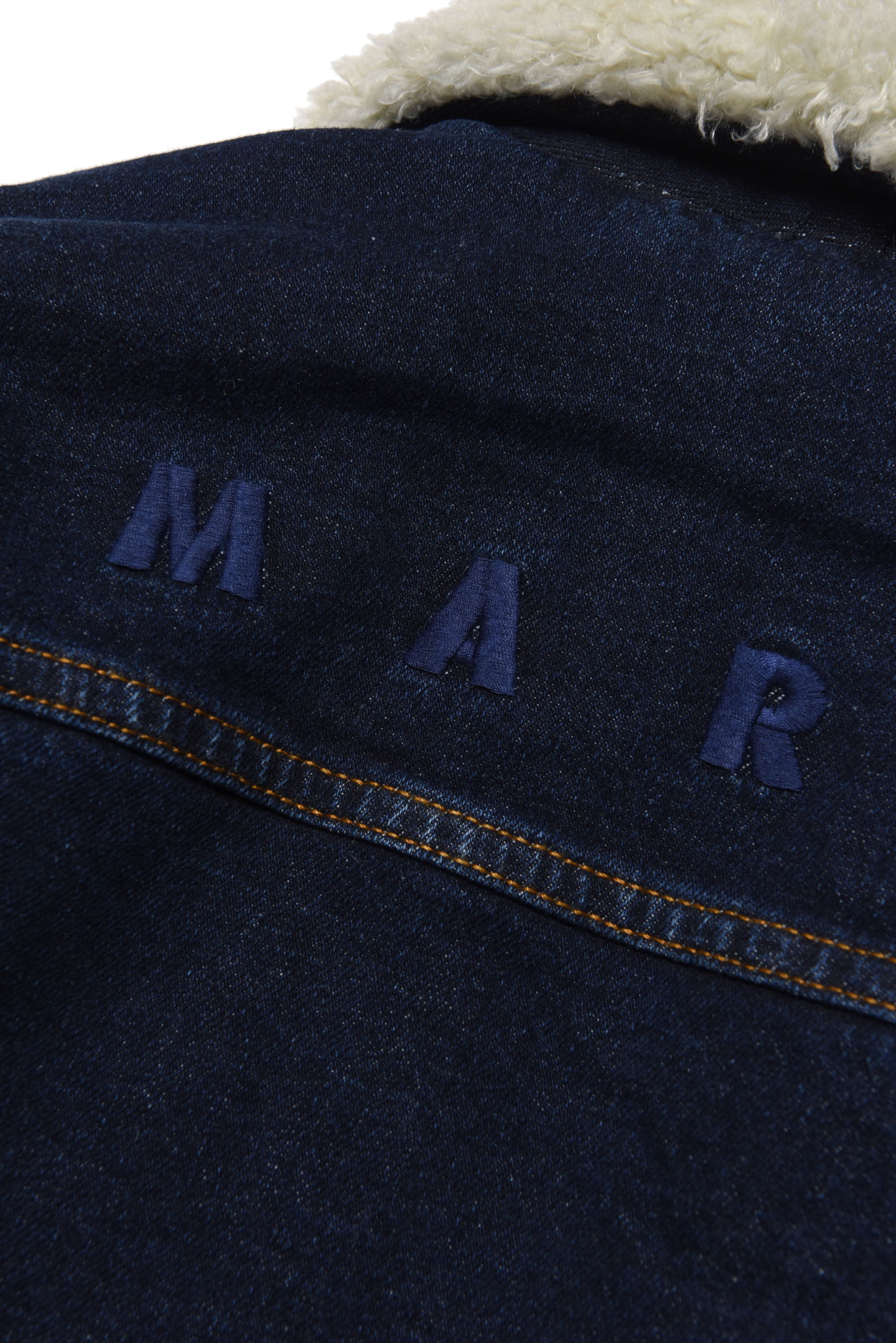 Jacket with denim pockets - Denim