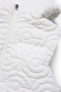 Sleeveless hooded jacket - Off White