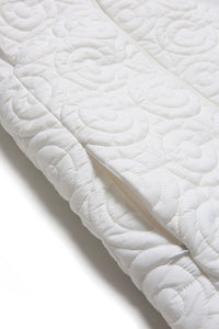 Sleeveless hooded jacket - Off White