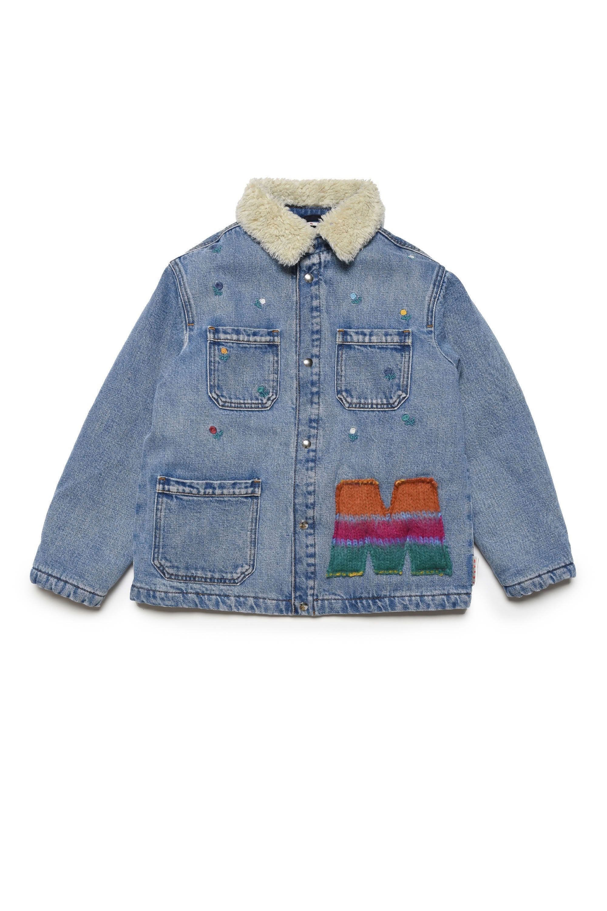 Veste avec poches en denim - Denim