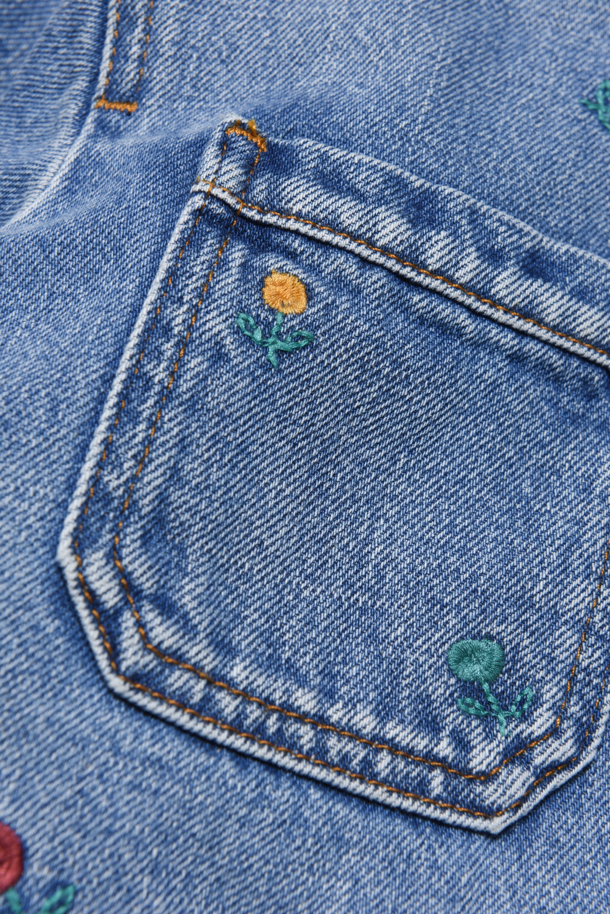 Veste avec poches en denim - Denim