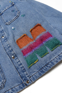 Veste avec poches en denim - Denim