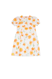 Robe à imprimé floral - White