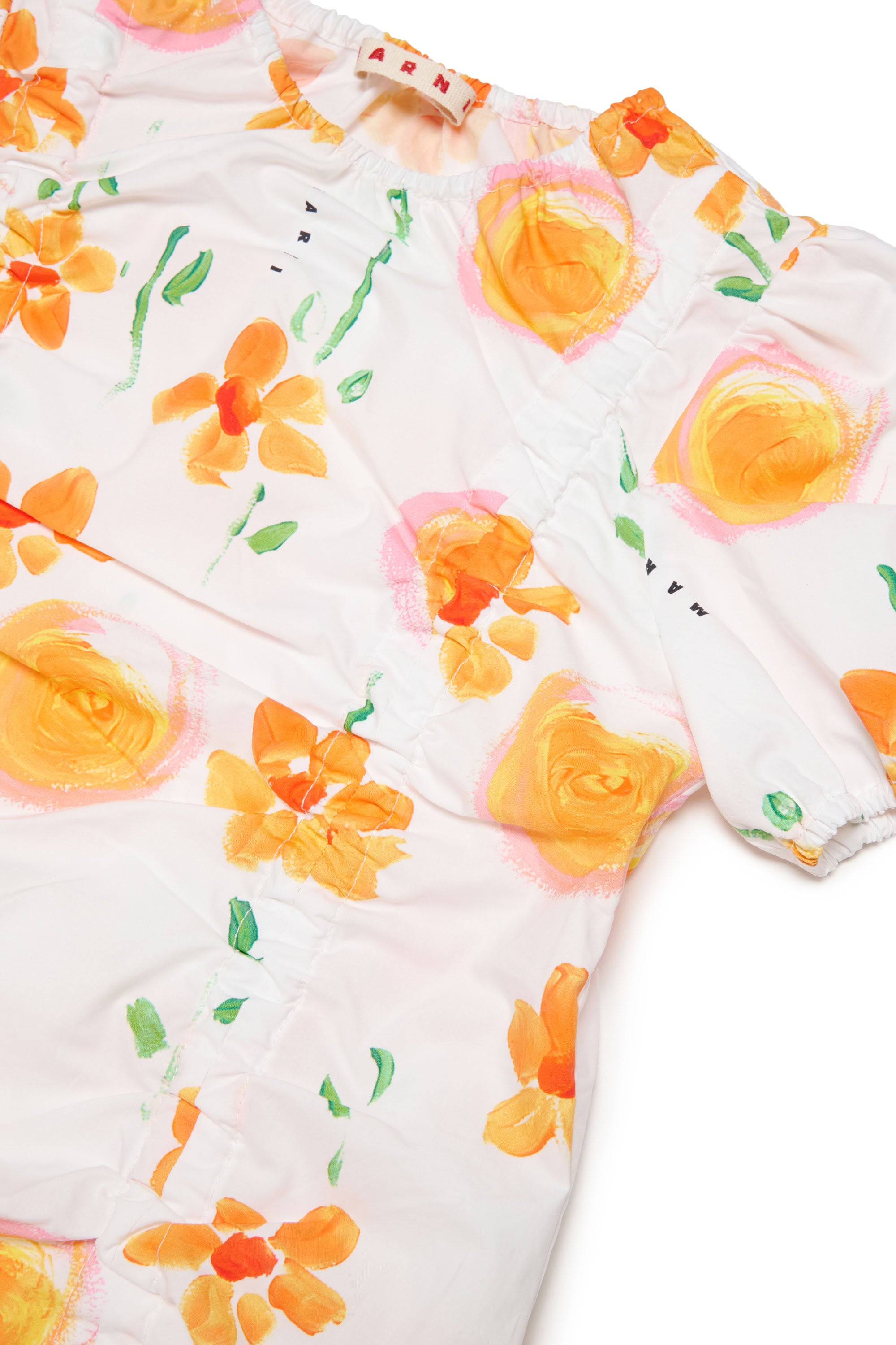 Robe à imprimé floral - White