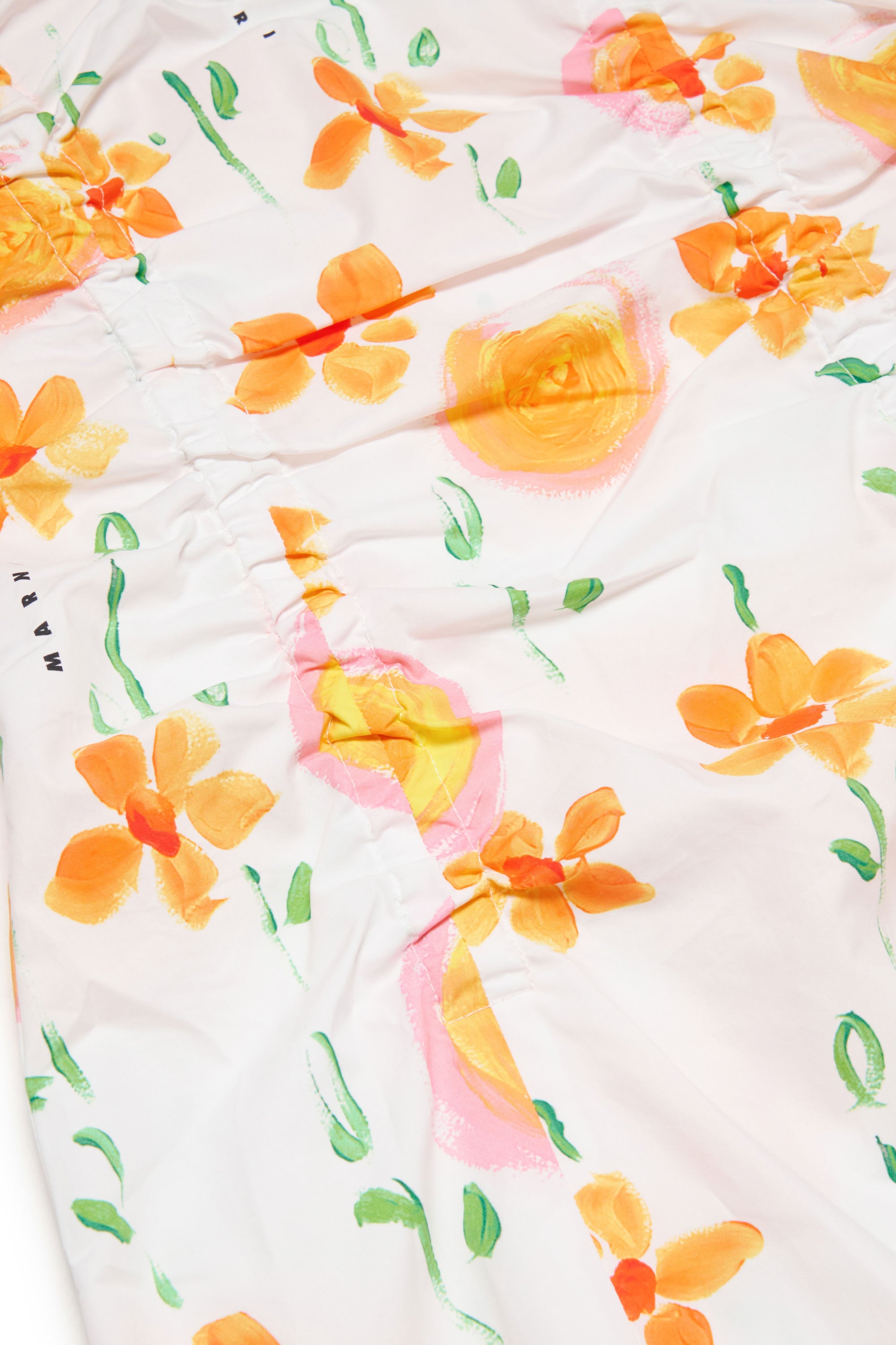 Robe à imprimé floral - White