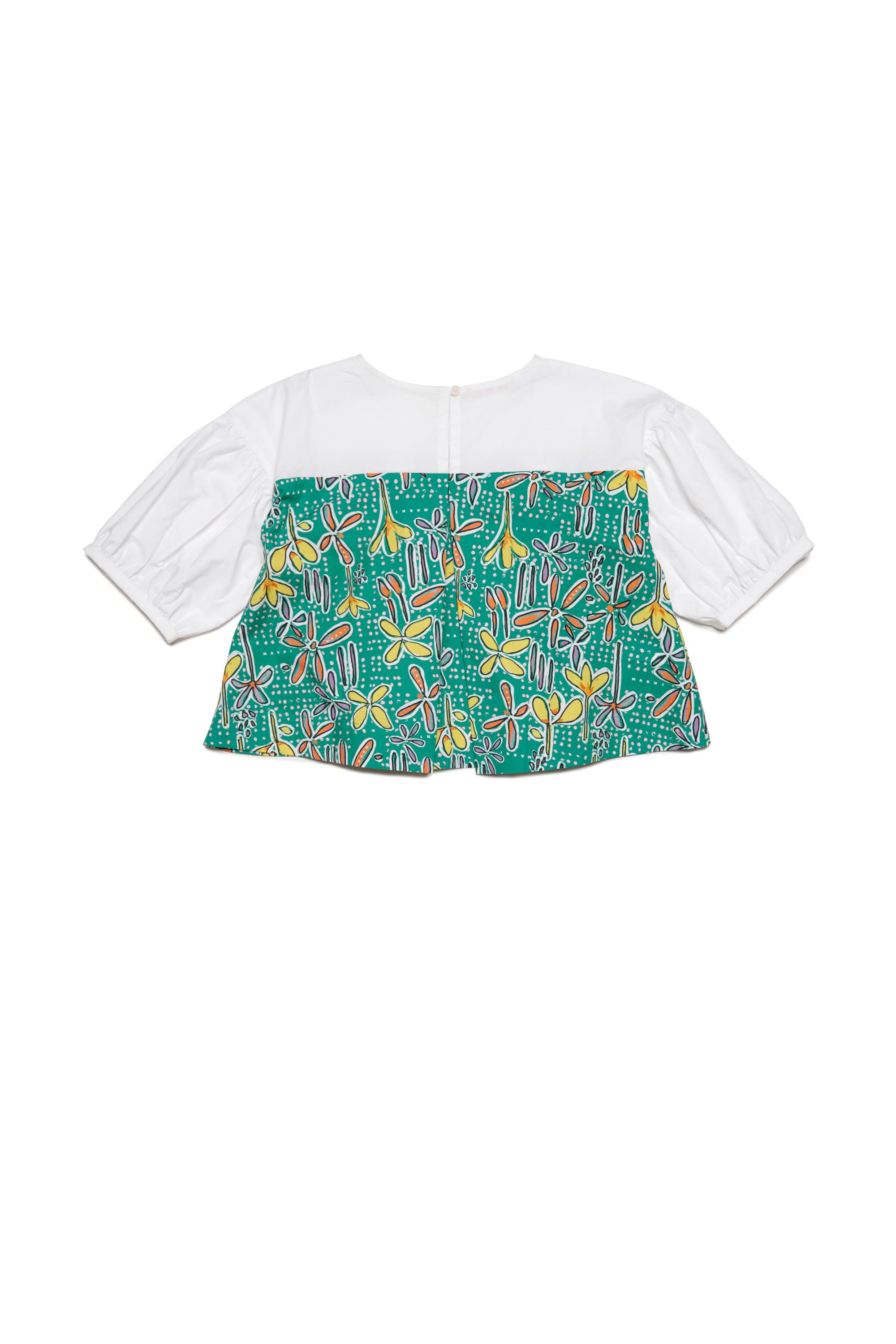 Chemise à volants - Emerald Bright Green