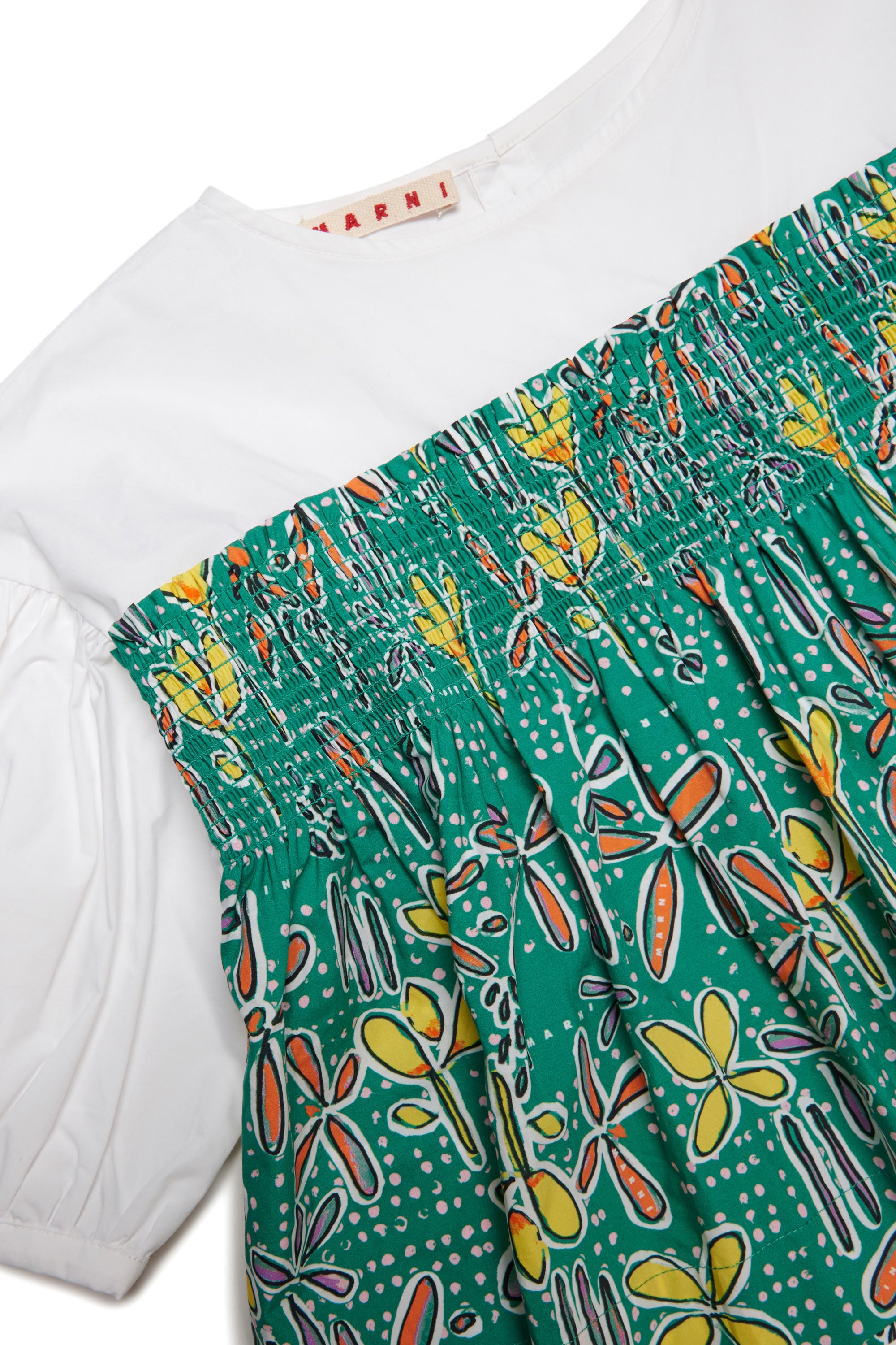 Chemise à volants - Emerald Bright Green