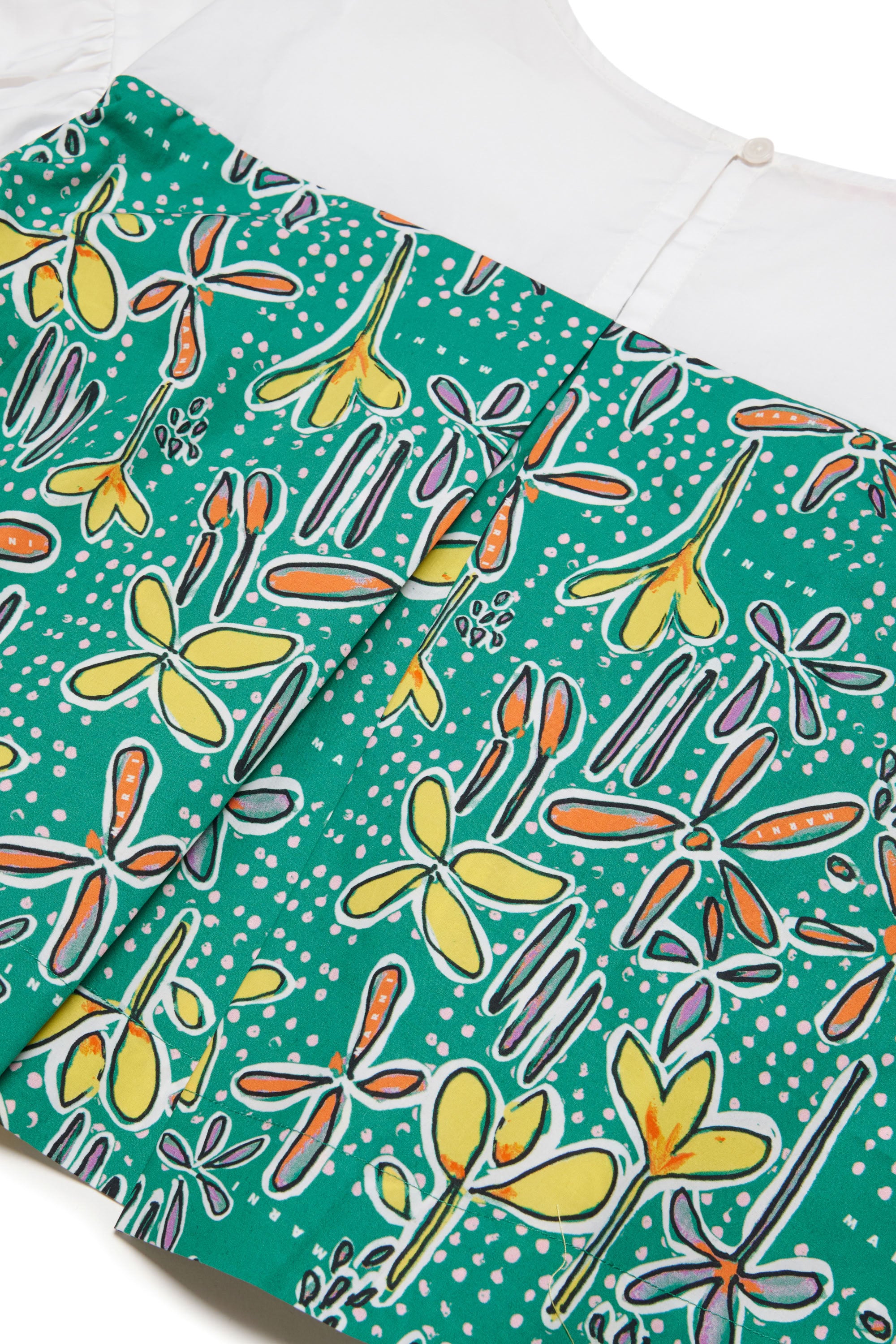 Chemise à volants - Emerald Bright Green