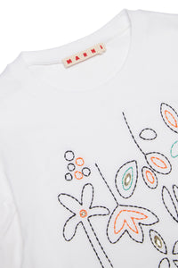 T-shirt à imprimé - White
