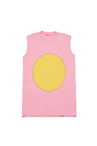 Print dress - Light Candy Pink