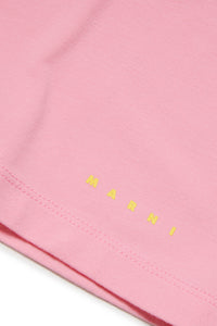 Print dress - Light Candy Pink