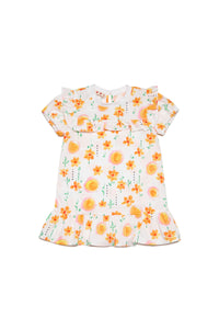 Robe à imprimé floral - White