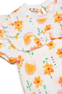 Robe à imprimé floral - White