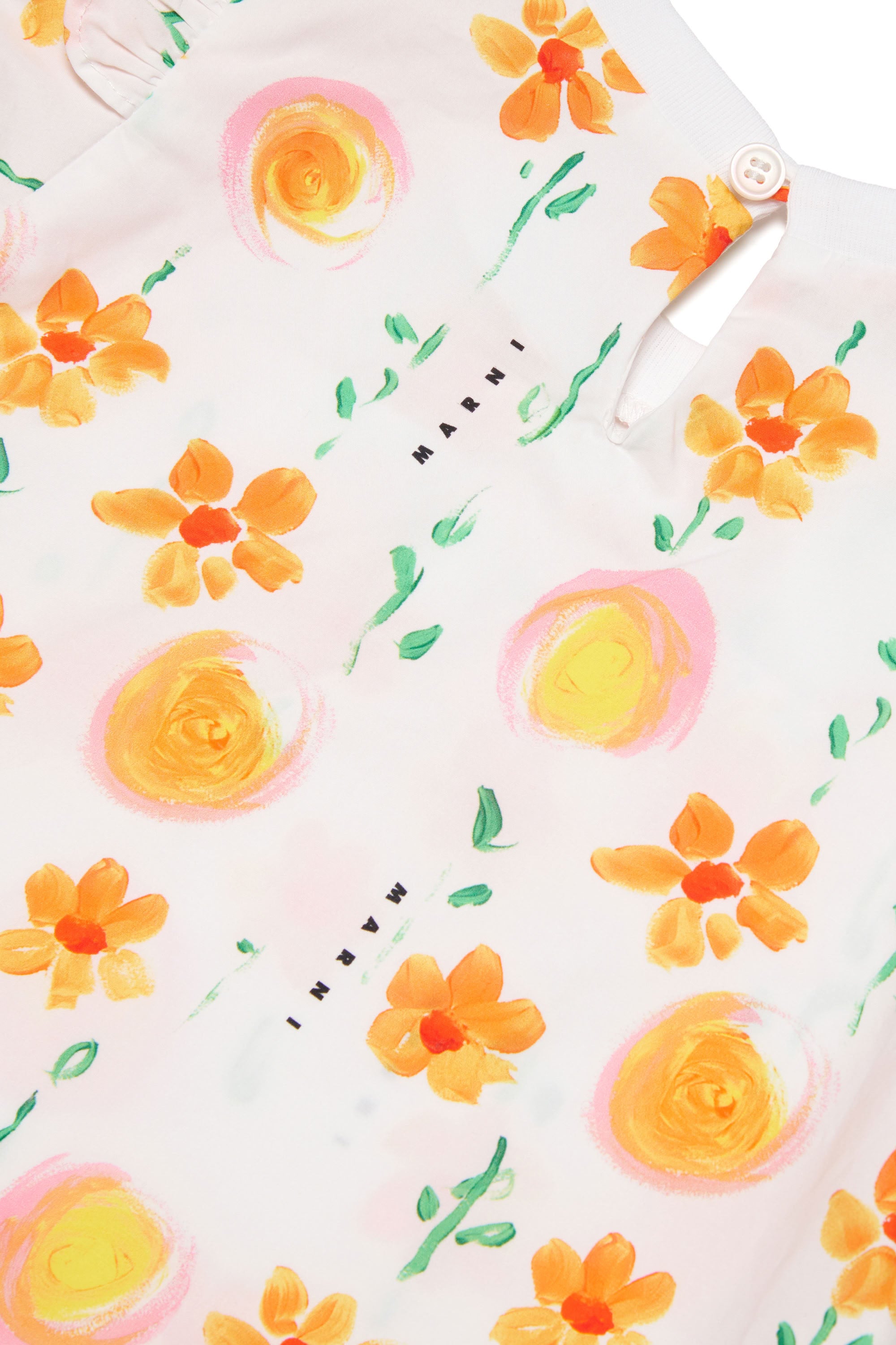 Robe à imprimé floral - White