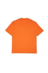 T-shirt à imprimé - Poppy Orange