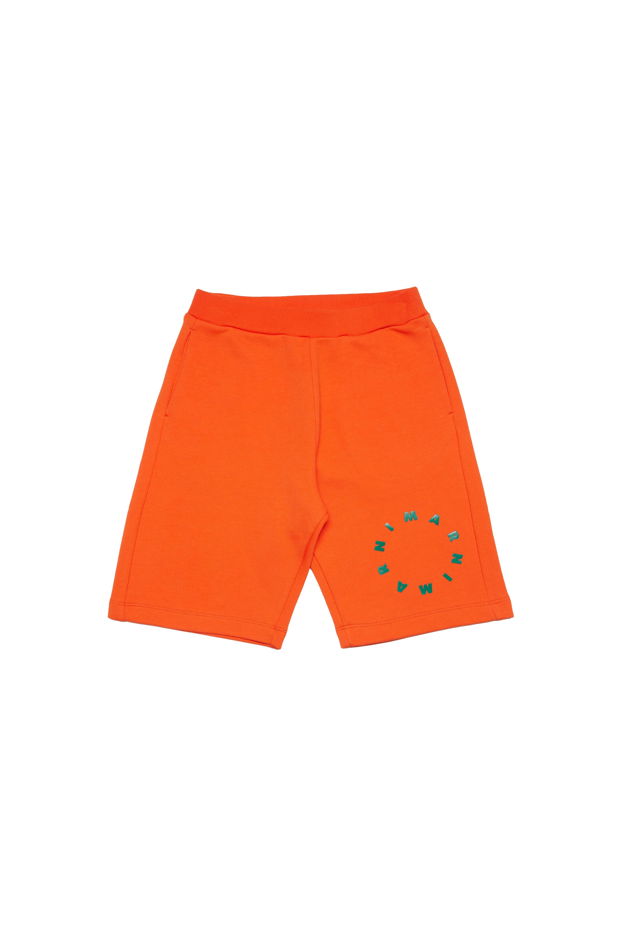 Short à taille élastiquée - Poppy Orange
