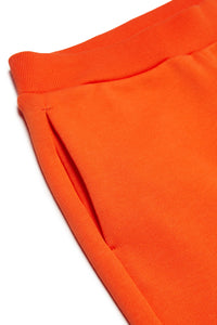 Short à taille élastiquée - Poppy Orange