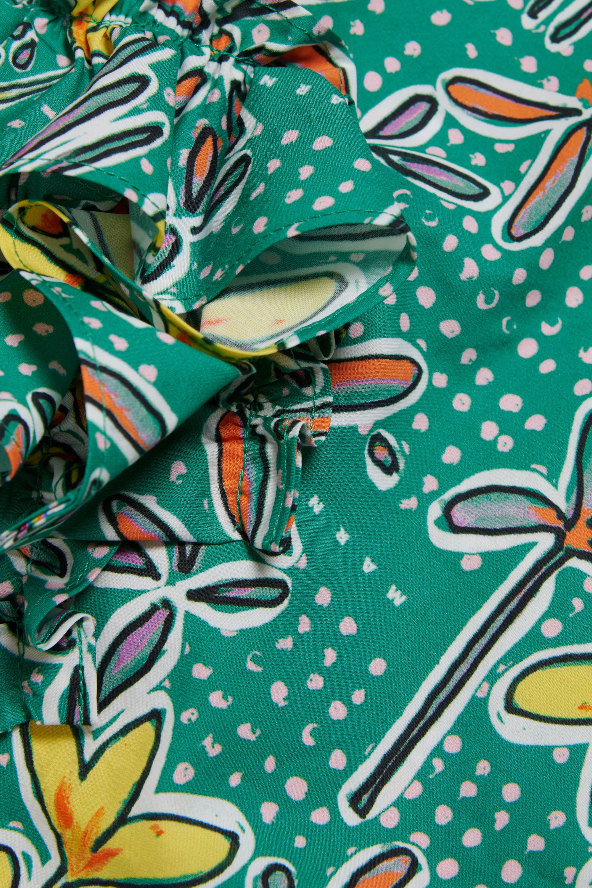 Sleeveless dress - Emerald Bright Green