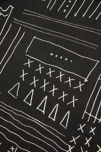 Print T-shirt - Black