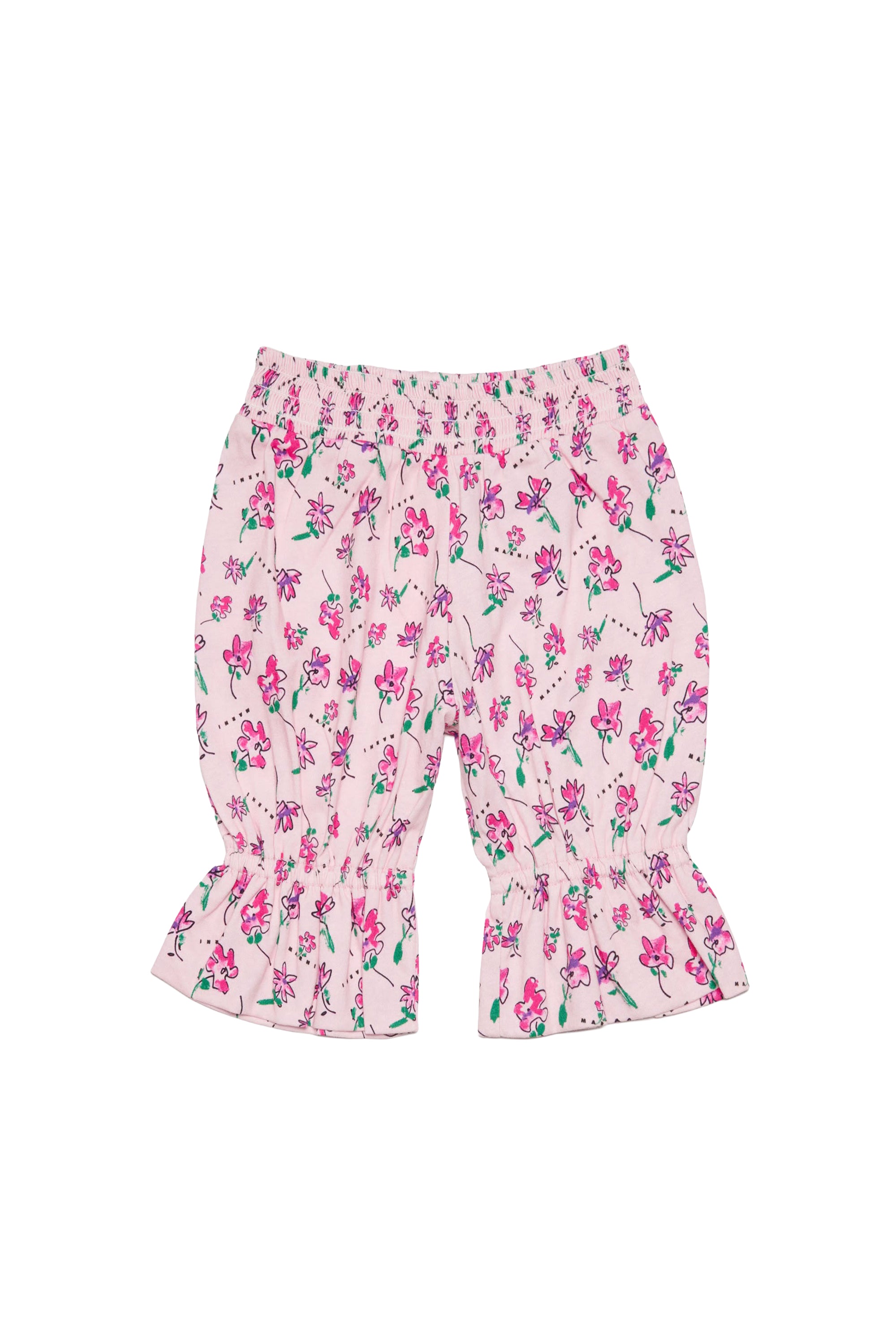 Floral print trousers - Light Candy Pink