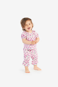 Pantalon à imprimé floral - Light Candy Pink