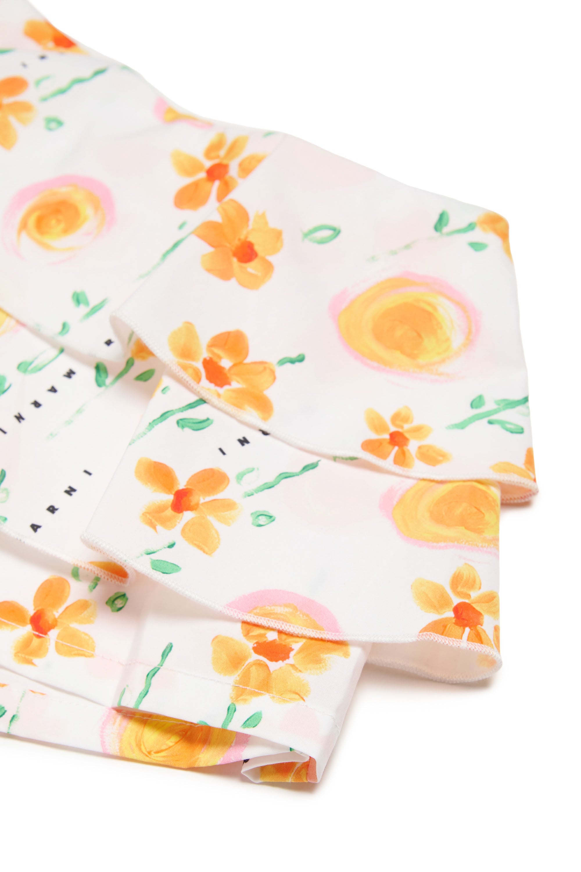 Short à imprimé floral - White