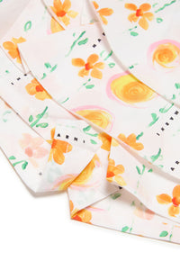 Short à imprimé floral - White
