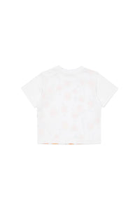 Floral print T-shirt - White