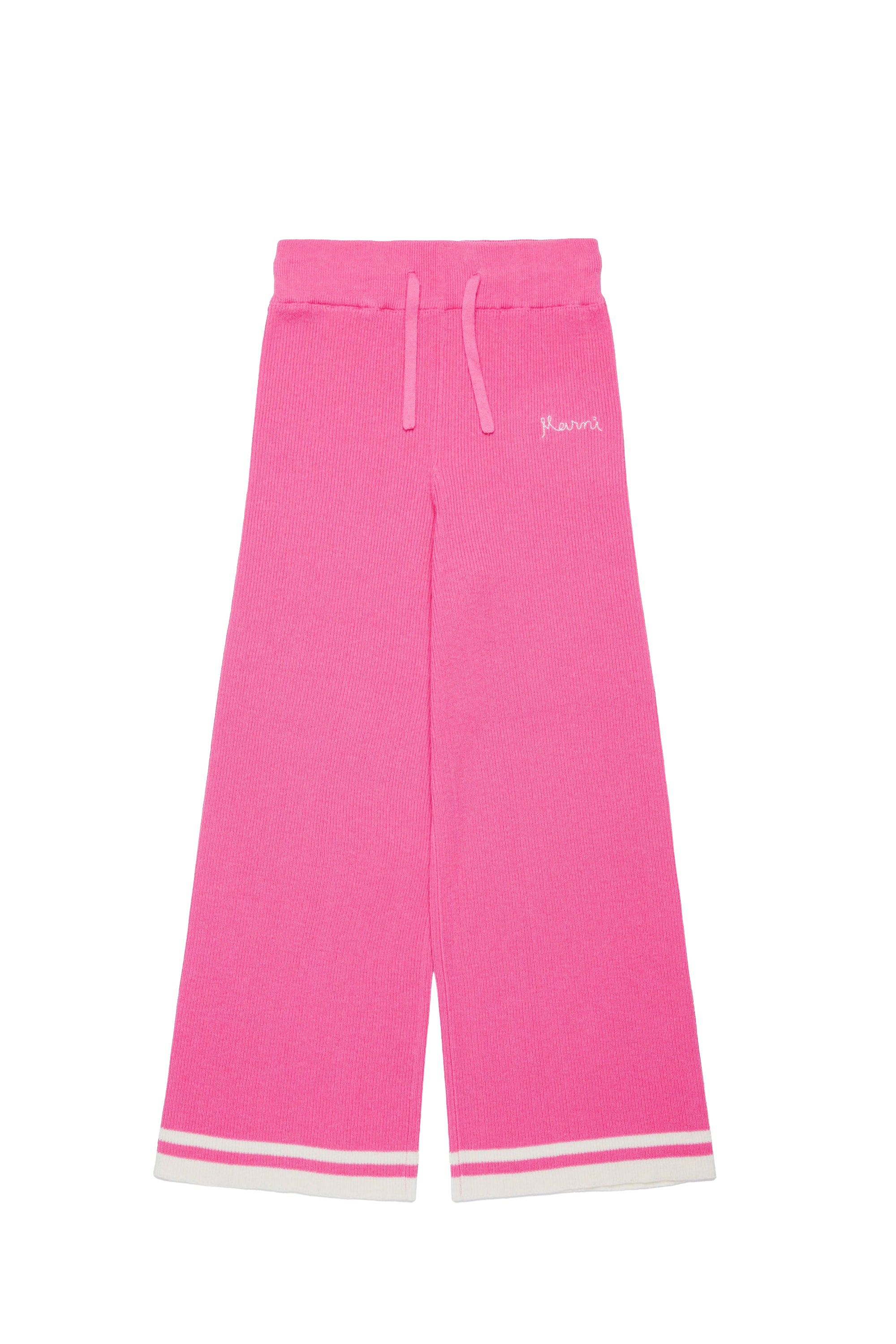 Pantalon évasé tricoté - Lilac Sachet
