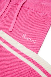 Pantalon évasé tricoté - Lilac Sachet