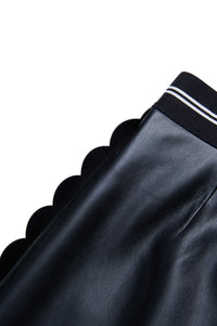 Elasticated waist skirt - Black