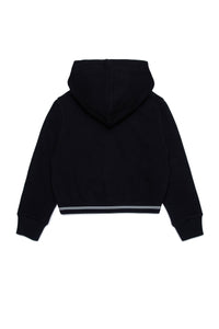 Sequin hoodie - Black