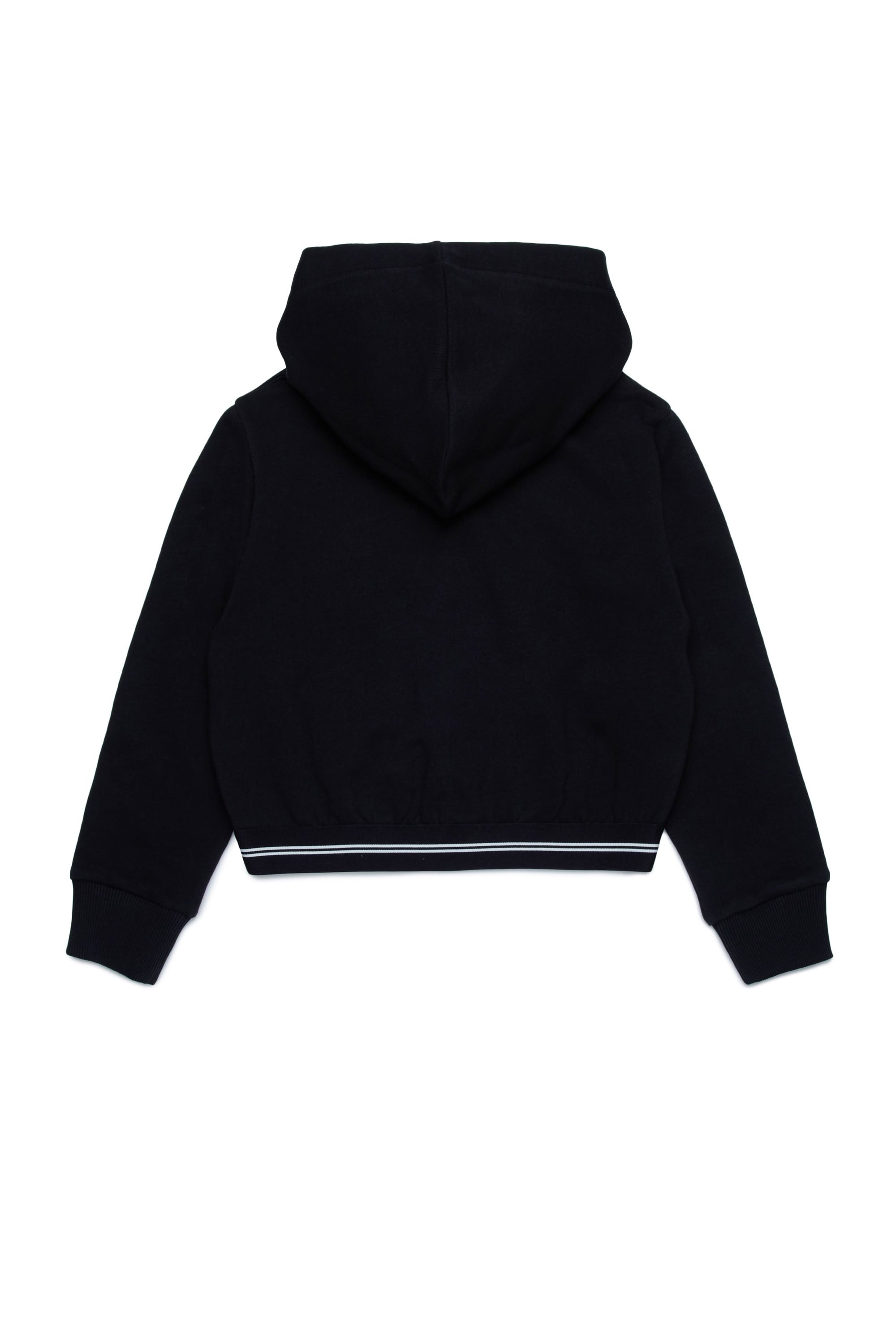 Sequin hoodie - Black