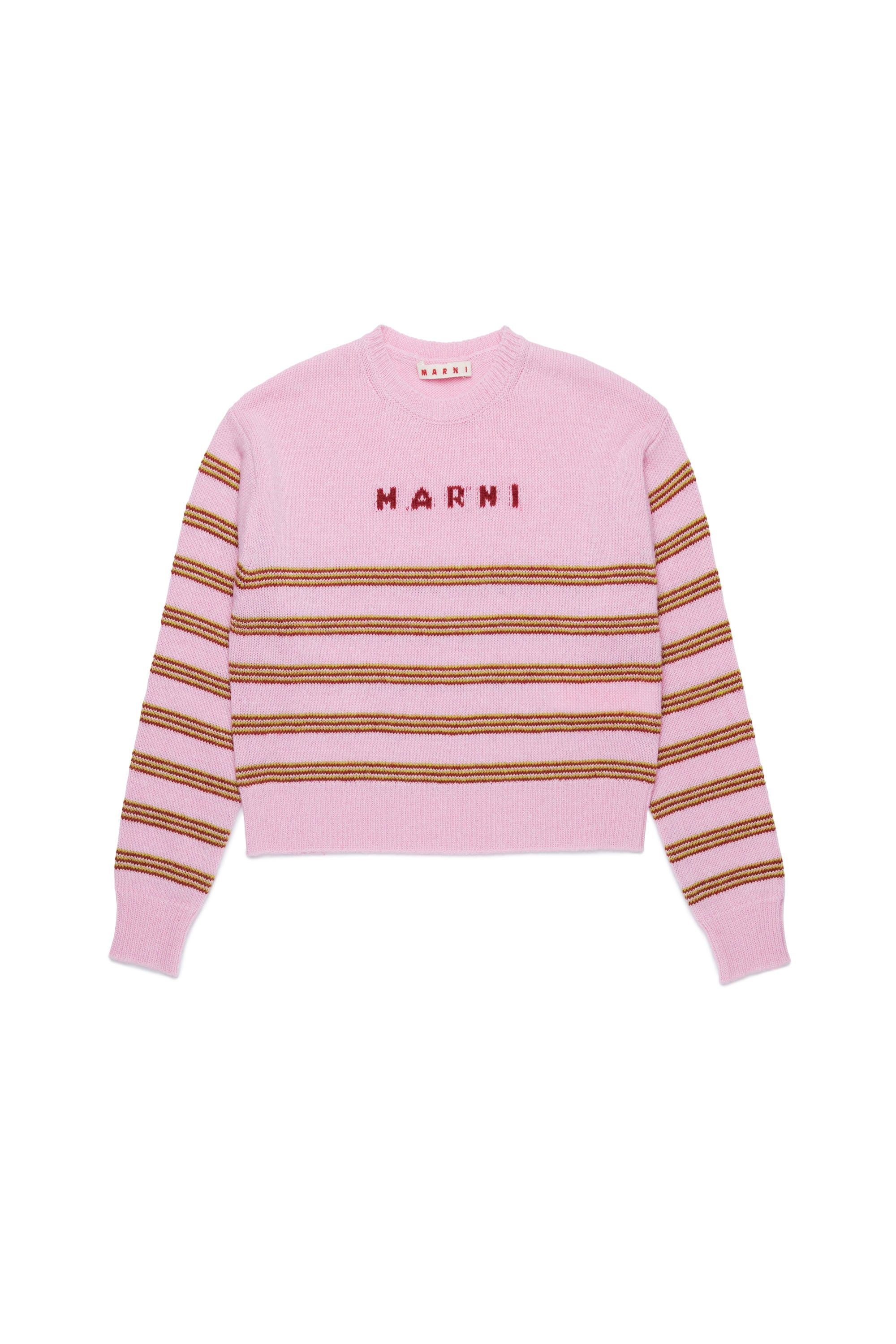 Pull à rayures en laine mélangée - Lilac Sachet