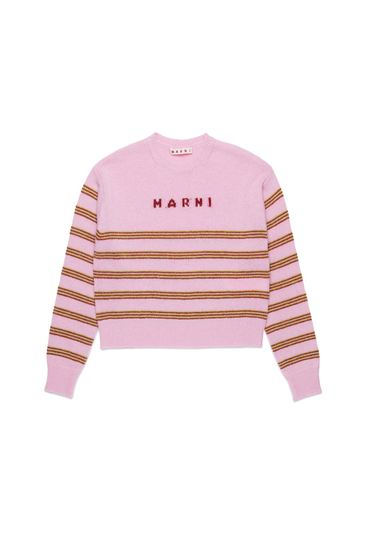 Pull à rayures en laine mélangée - Lilac Sachet