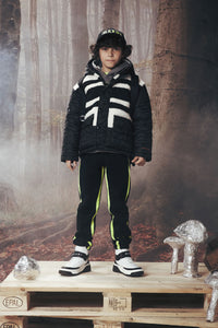 Hooded jacket - Black