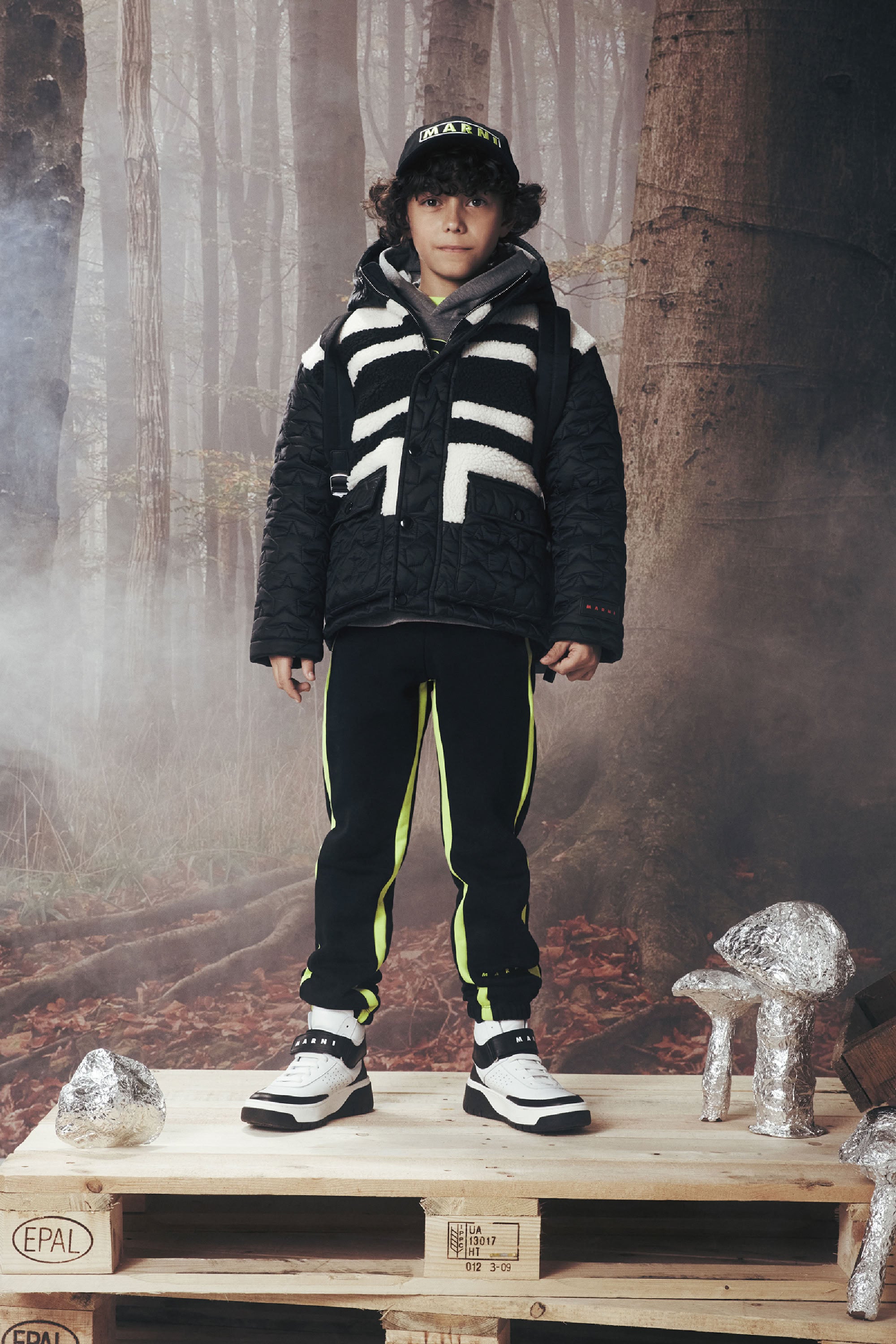 Hooded jacket - Black