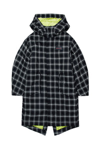 Parka à carreaux - Black