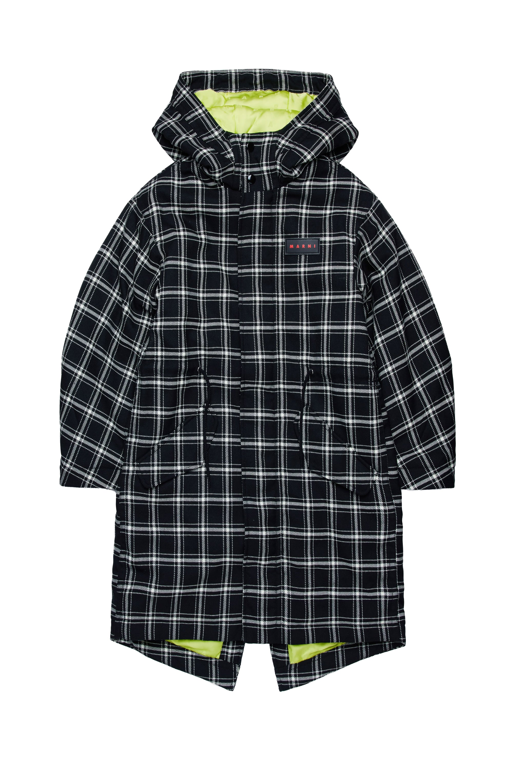 Parka à carreaux - Black