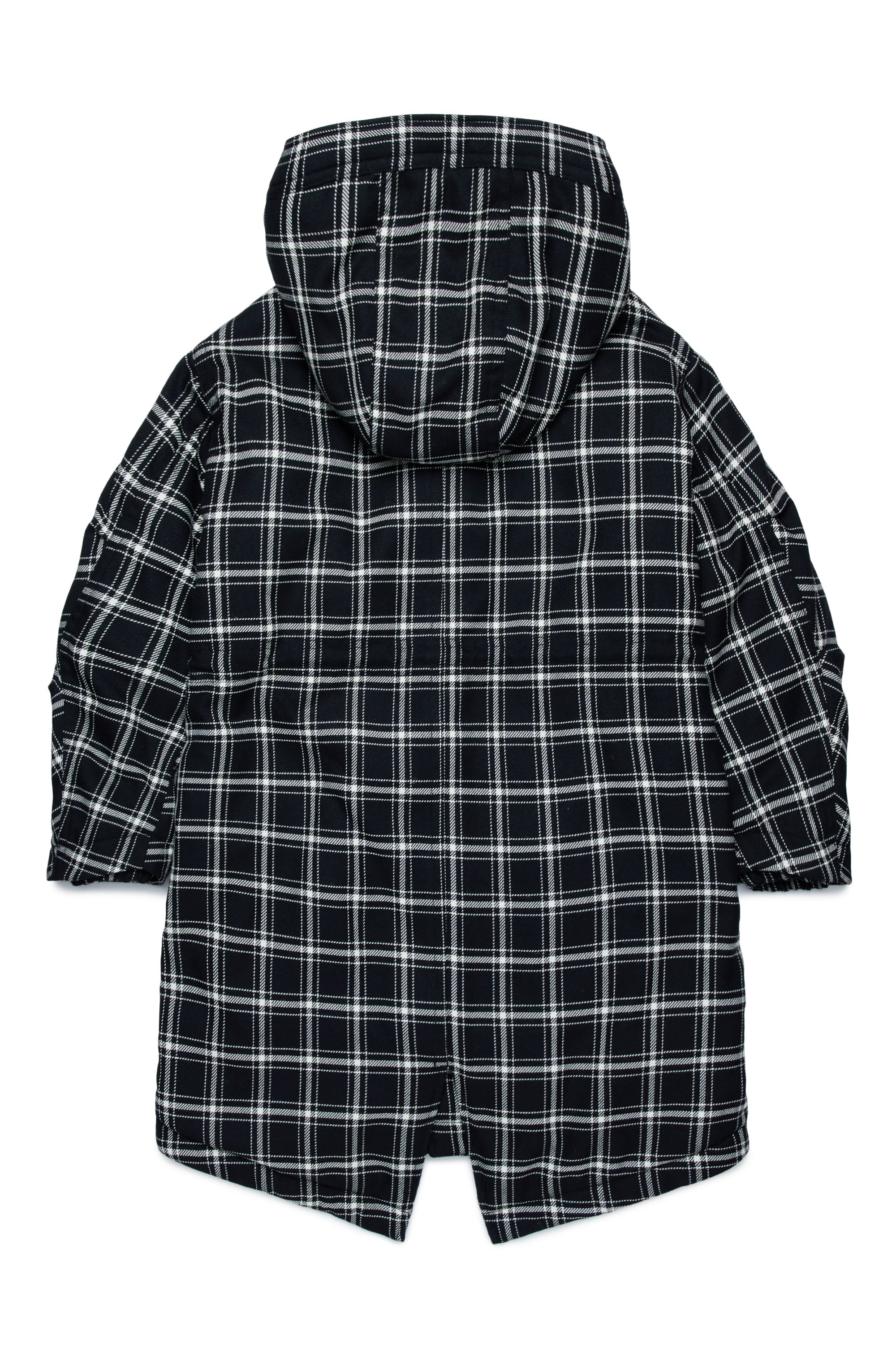 Parka à carreaux - Black