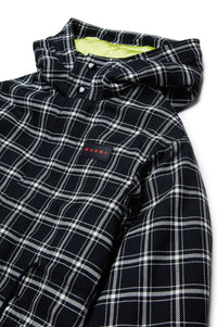 Parka à carreaux - Black