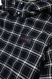 Parka à carreaux - Black