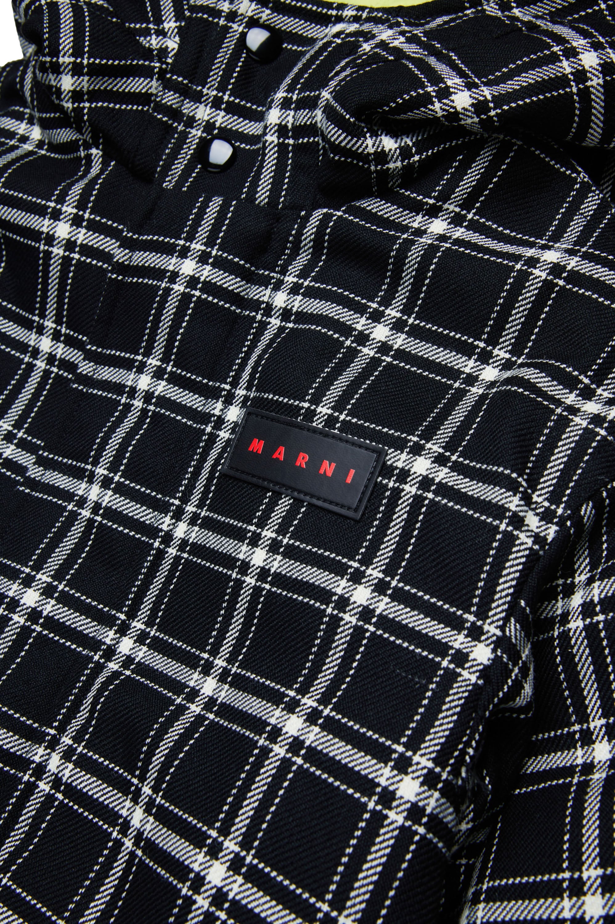 Parka à carreaux - Black