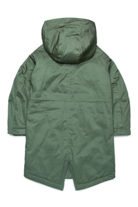 Hooded parka - Deep Lichen Green