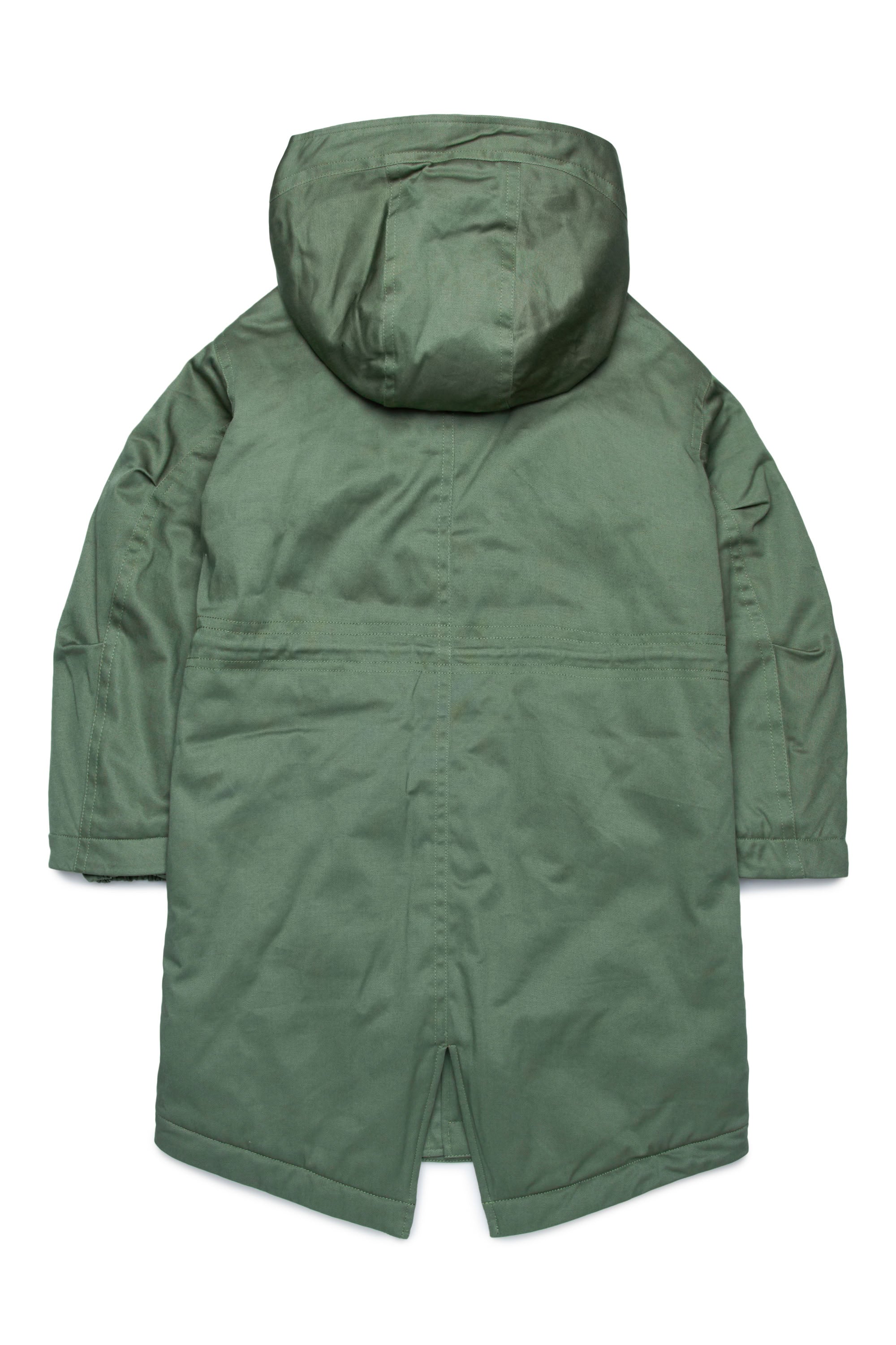 Hooded parka - Deep Lichen Green