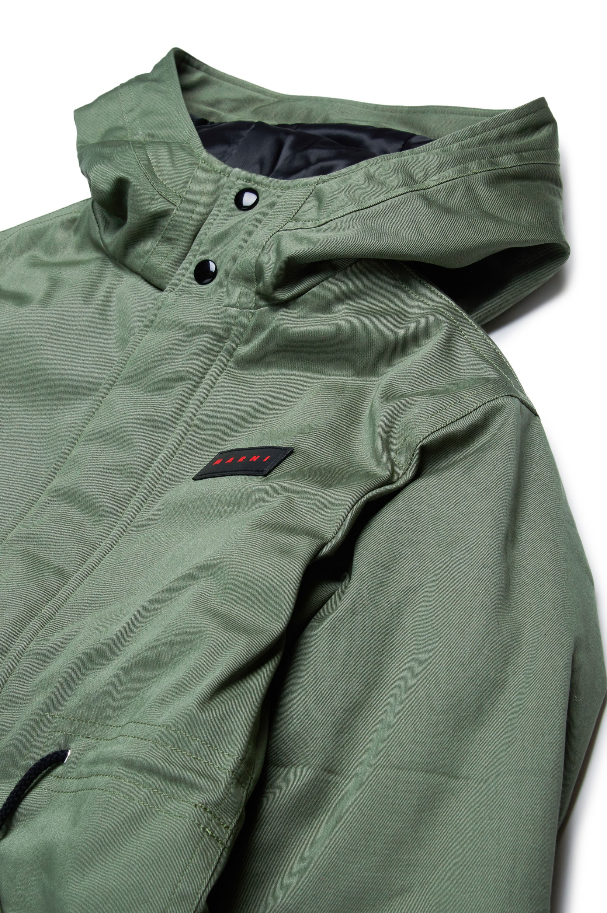 Hooded parka - Deep Lichen Green