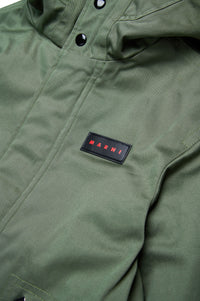 Hooded parka - Deep Lichen Green